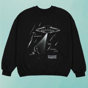 Taylor Swift Black Cosmic Love Sweatshirt